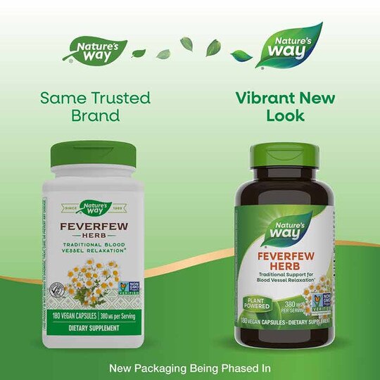 Feverfew Herb 380 Mg, NWA